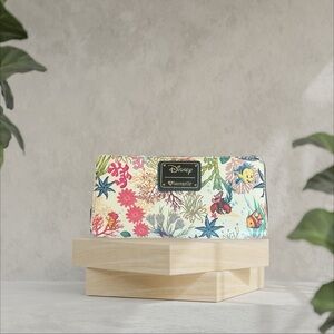 Loungefly Logo Disney Little Mermaid Wallet